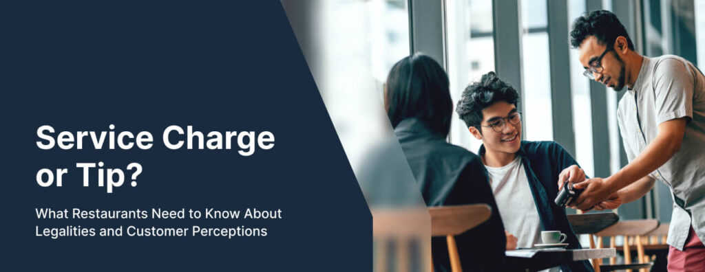 couple tipping their waiter